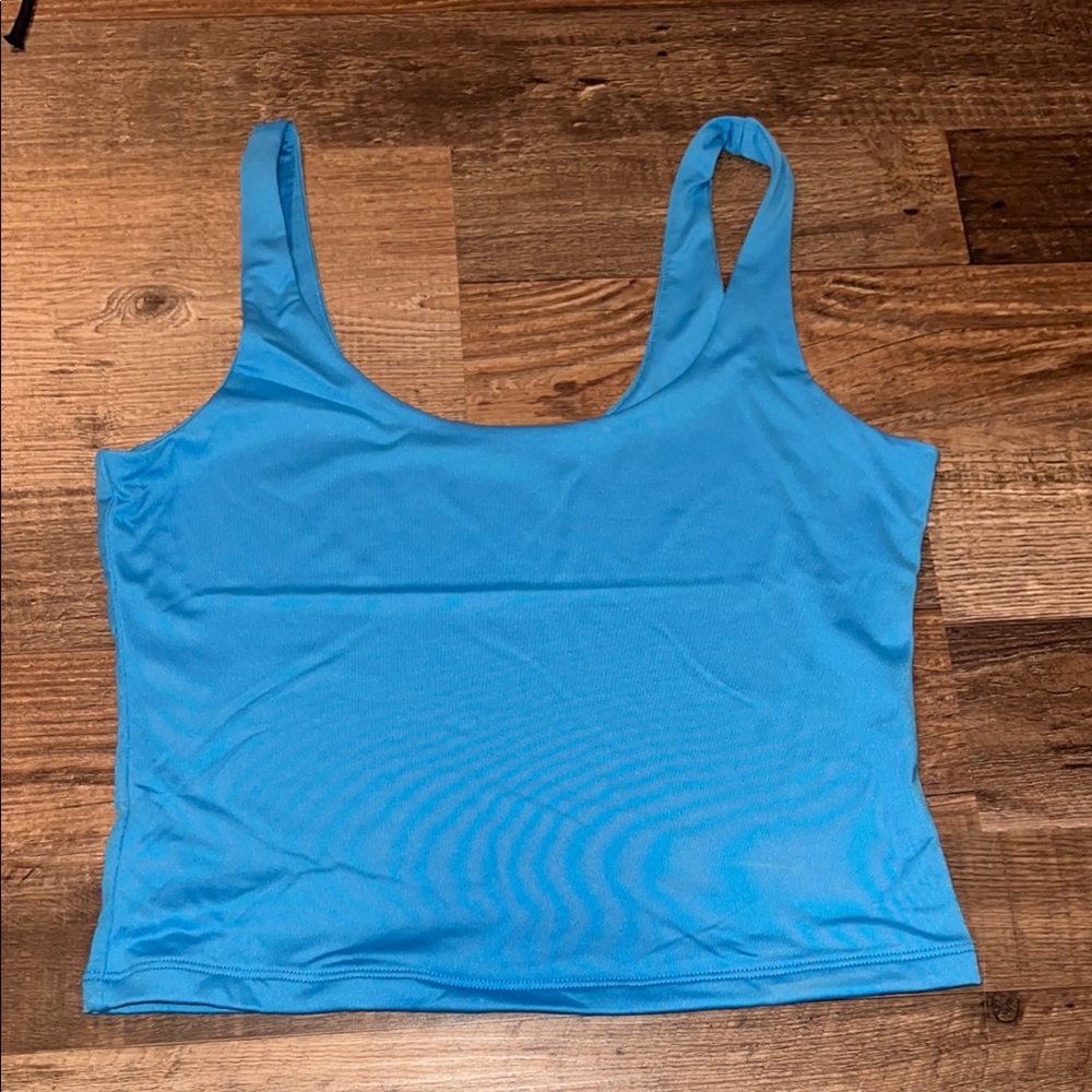 Abercrombie and Fitch Blue Women's Tank Top
